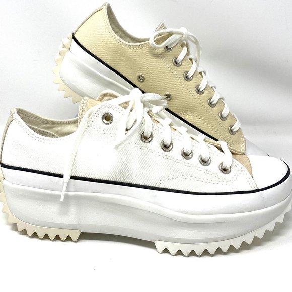 Converse Other - Converse Men 171895C Run Star Hike Ox Vintage White Egret Canvas Platform Sneake